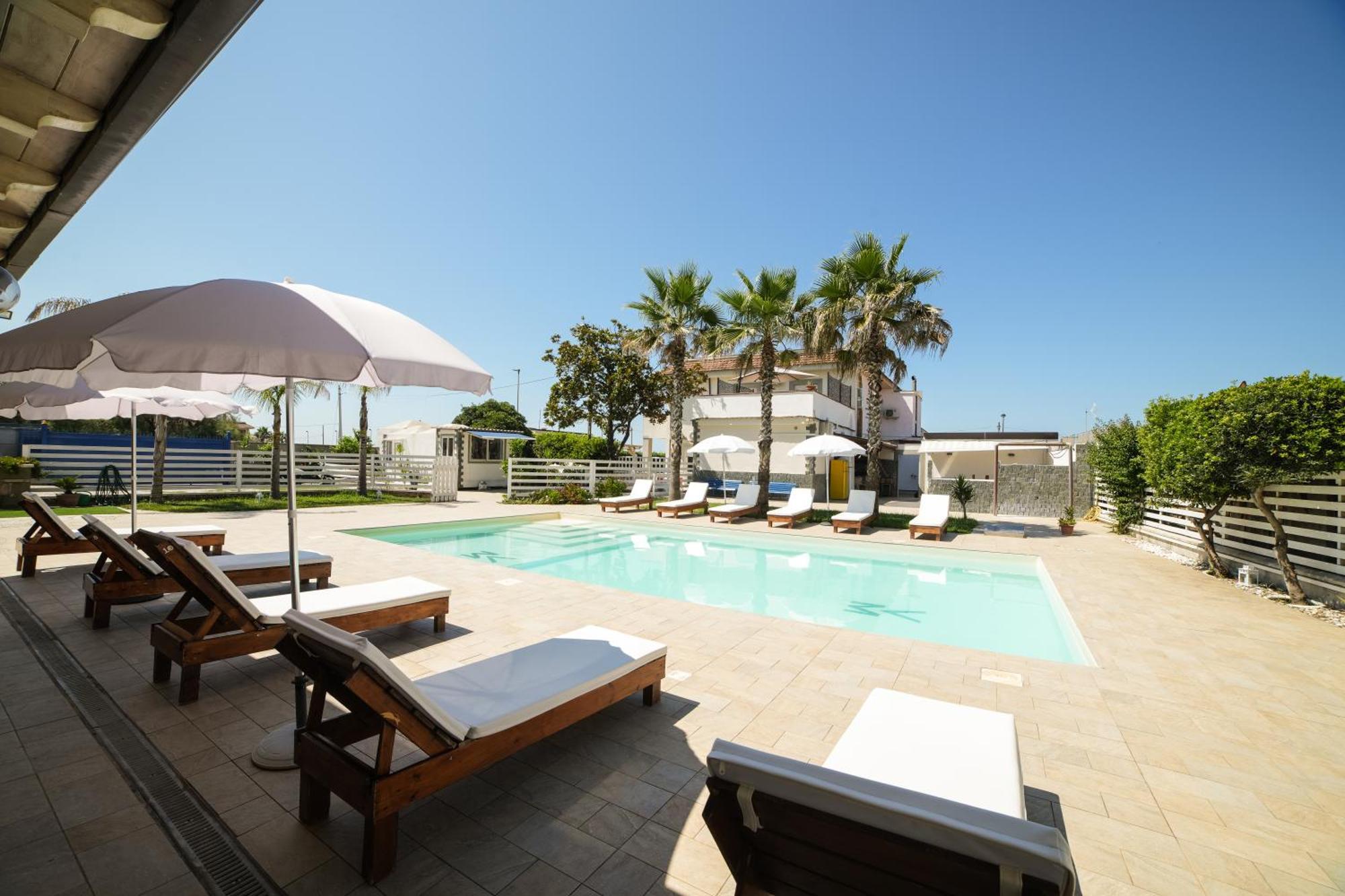 Villa Miramare Pontecagnano Luaran gambar